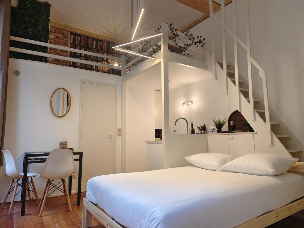 Studio Lumineux Et Fleuri Idealement Situe Apartment ก็อง ภายนอก รูปภาพ
